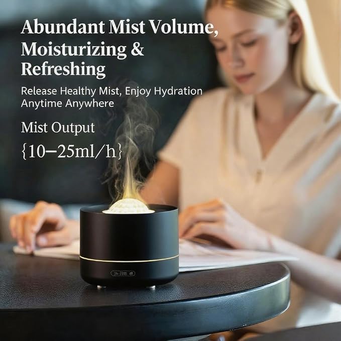 3-in-1 Galaxy Projector Humidifier & Essential Oil Diffuser, 7-Color Rotating - Image 2