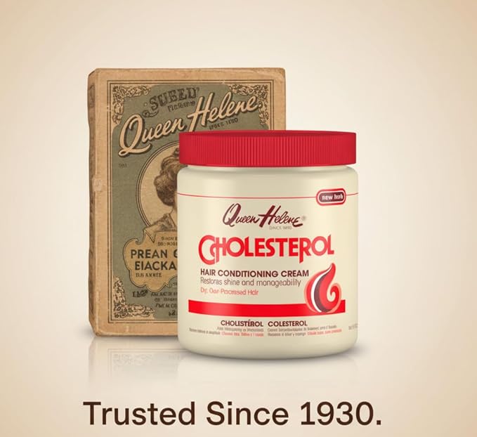 Queen Helene Cholesterol Hair Conditioning Cream – Deep Repair Treatment - Image 9