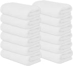 Medium Bath Towels Bulk Set of 12 – 100% Cotton Terry – 24" x 48" – Quick Dry - Image 7