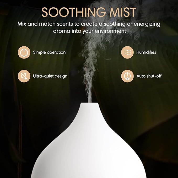 SALKING Essential Oil Diffuser, 100ml Small Aromatherapy Diffuser - Image 3