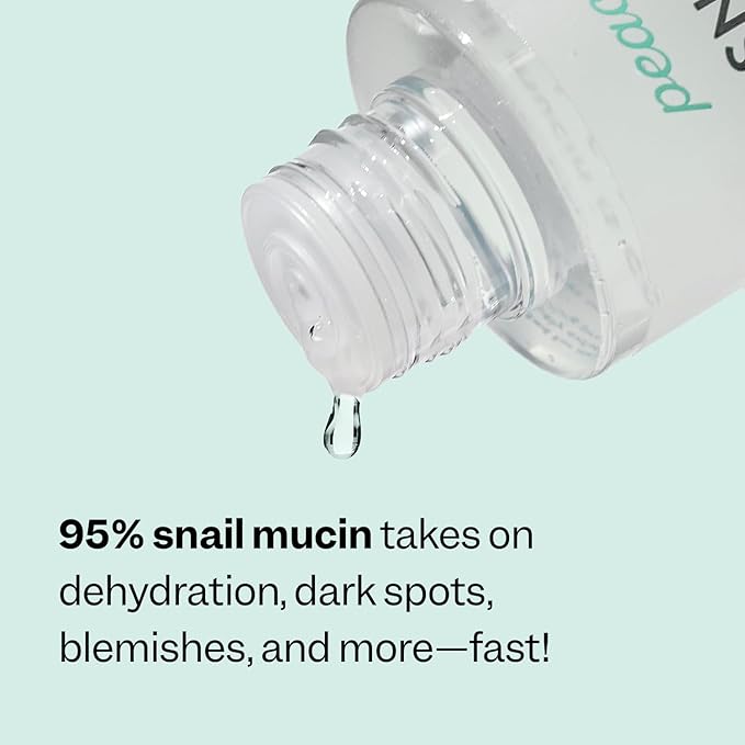 Peach Slices - Snail Rescue Blemish Busting Toner - 95% Snail Mucin Concentrate - Image 4