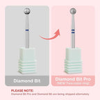 MelodySusie 4mm Ball Shape Cuticle Clean Nail Drill Bit 3/32'', Professional - Image 3