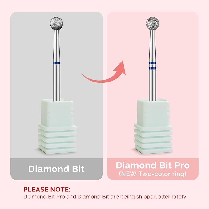 MelodySusie 4mm Ball Shape Cuticle Clean Nail Drill Bit 3/32'', Professional - Image 3