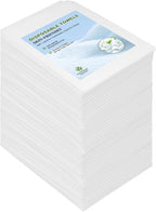 Disposable Hair Drying Towel 32"x16", Ultra Absorbent & Soft Disposable Body by Tvvcalk