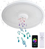 Smart Waterproof LED Flush Mount Ceiling Light Fixture, 11 inch 18W, by AlwaysOnAlwaysWarm