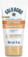 Gold Bond Softening Foot Cream, 4 oz., Foot Lotion by GoldBond