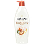 Jergens Deep Restoring Argan Oil Moisturizer, Soothing Body and Hand Lotion by Jergens