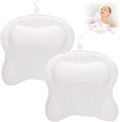 2 Pack Bath Pillow for Tub, Luxury Bathtub Pillow by Tbestmax