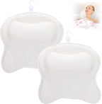 2 Pack Bath Pillow for Tub, Luxury Bathtub Pillow by Tbestmax