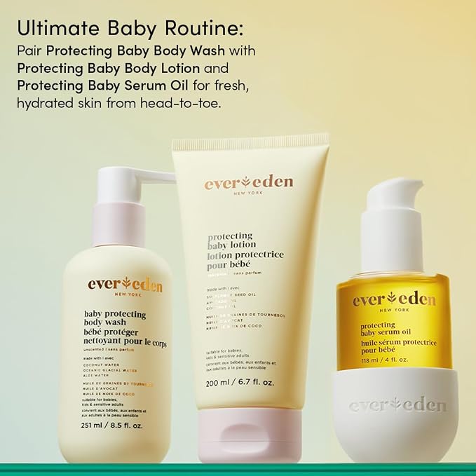 Evereden Protecting Baby Massage Oil, 4 oz. | Baby Oil - Image 6