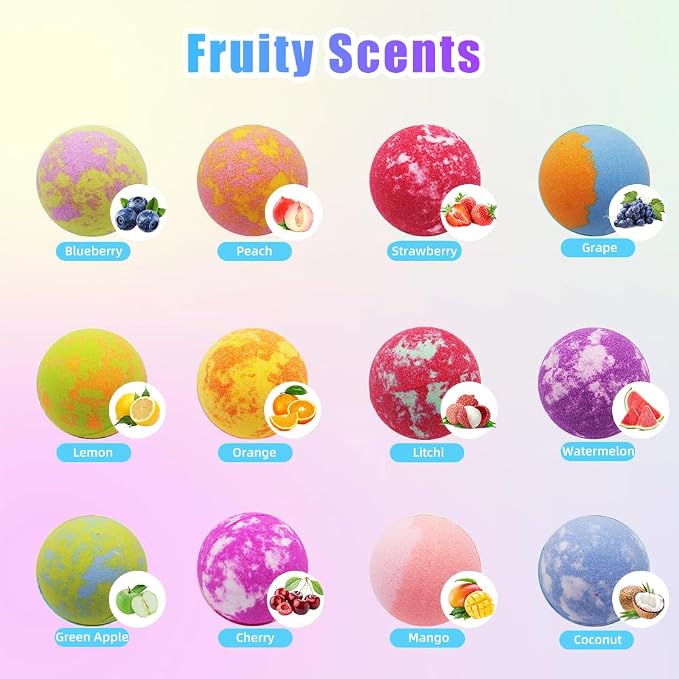 Bath Bombs for Girls with Toys Inside, Kids Bath Bombs with Jewelry Inside - Image 3