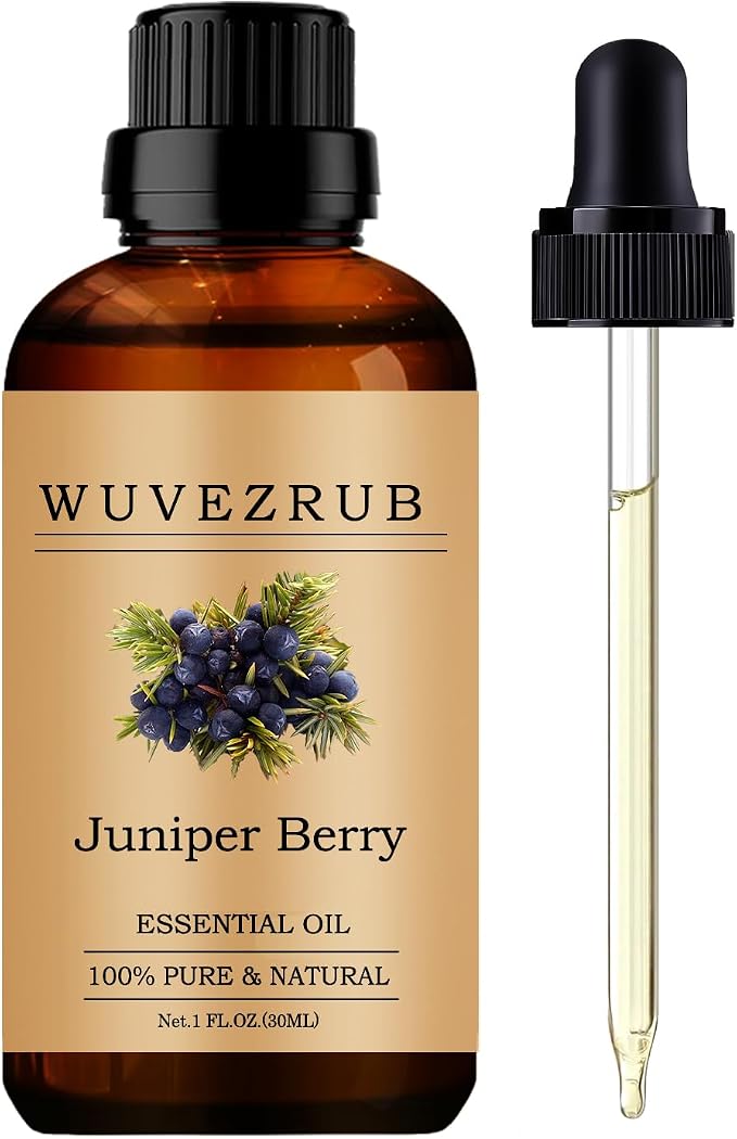 Juniper Berry Essential Oils, 30ML Pure and Natural Essential Oil by WUVEZRUB