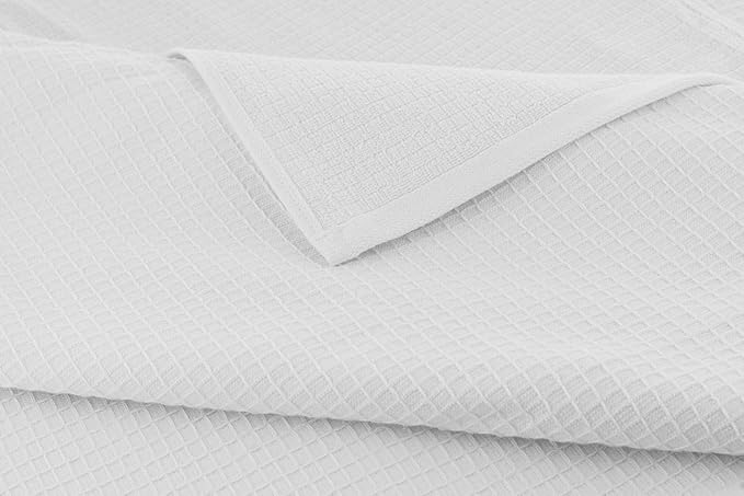 CASA COPENHAGEN Wafffle 4Pcs 100% Egyptian Cotton Large Designer Towels Gift - Image 2
