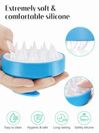 HEETA Scalp Massager with Soft Silicone Bristles - Image 3