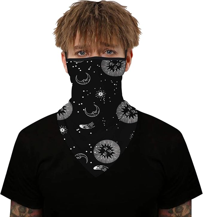 YAYOUREL Neck Gaiter Face Mask Bandanas - Image 7