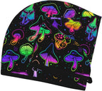 Mushrooms Hair Towel Wrap Microfiber Fast Drying Hair Turban - Image 6