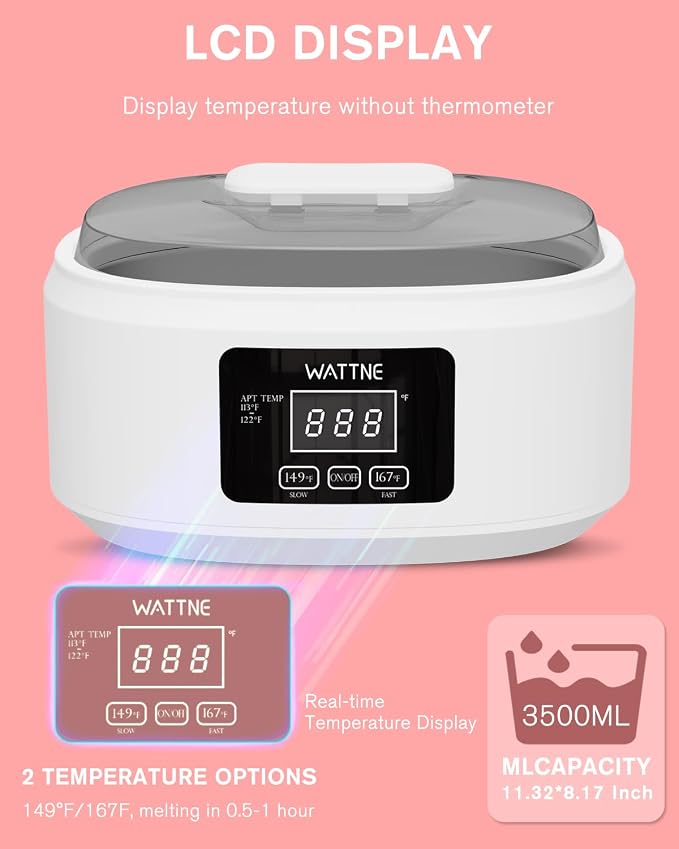 Paraffin Wax Machine for Hand and Feet -Paraffin Wax Warmer Moisturizing Kit - Image 2