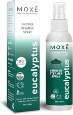 MOXĒ Eucalyptus Oil Shower Mist, Spa Steam Spray, Certified Natural 100% by MOXE