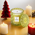 Chloefu LAN Fir & Cedarwood Scented Holiday Candle Christmas Gift, Festival - Image 4