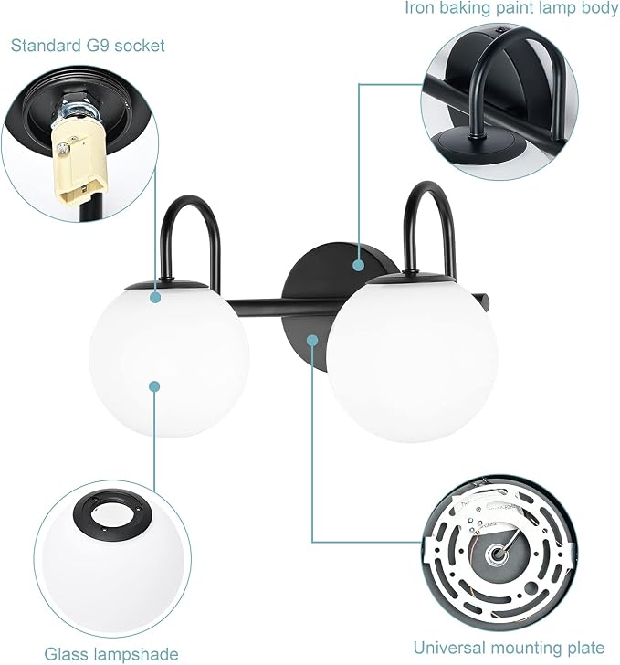 Mid Century Modern Vanity Lights - Image 5