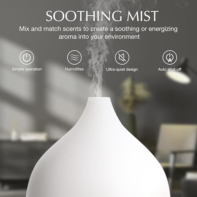 SALKING Essential Oil Diffuser, 100ml Small Aromatherapy Diffuser - Image 3