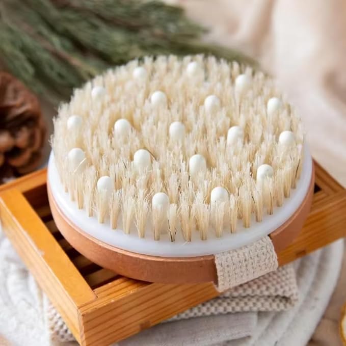 Dry Body Brush – Eco-Friendly Natural Bristles - Image 6