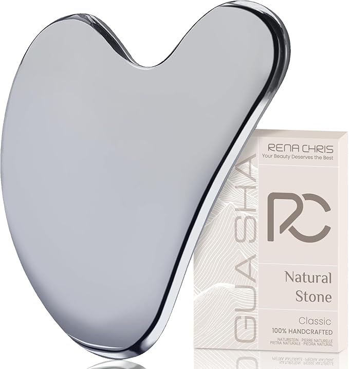 Rena Chris Gua Sha Facial Tools: Natural Terahertz Guasha Tool by RenaChris