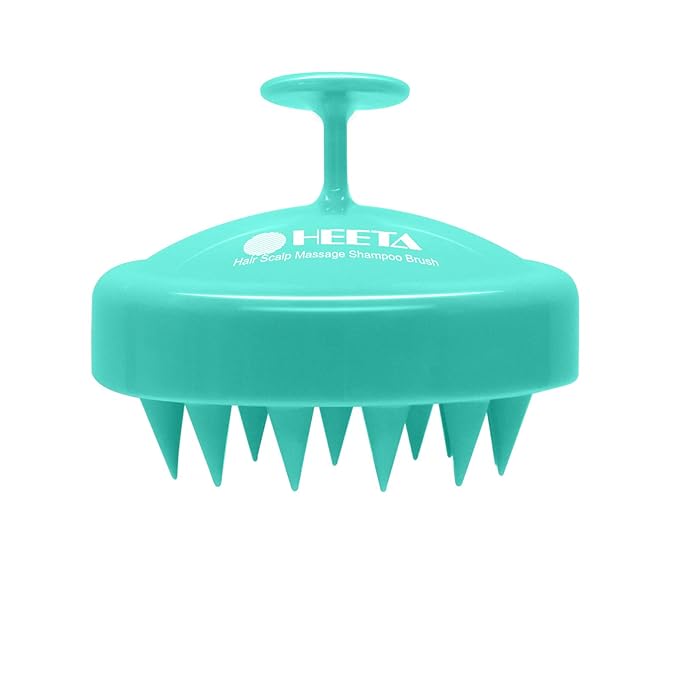 HEETA Scalp Massager Hair Growth, Soft Silicone Scalp Scrubber Shampoo Brush by HEETA