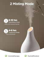 InnoGear Essential Oil Diffuser, 150ml Ceramic Diffuser Handcrafted Stone - Image 3