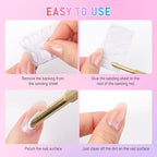 Pre-Treatment Cuticle Pusher, Dual Ended Cuticle Remover Russian Prep Nail - Image 5