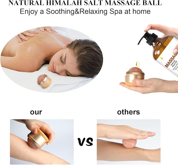 gemshan Himalayan Salt Massage Ball - Image 2