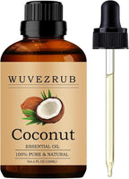 Coconut Essential Oils, 120ML Pure and Natural Essential Oil by WUVEZRUB