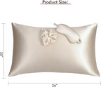 Vegan Silk Sleep Set, Vegan Silk Pillowcase - Image 2