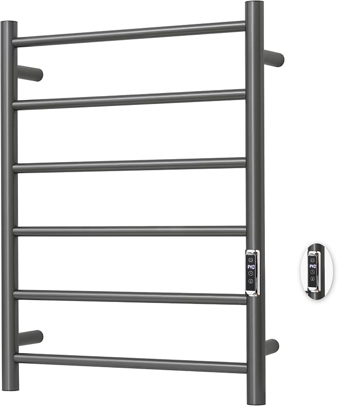 Heated Towel Racks for Bathroom, Wall Mounted Electric Towel Warmer Racks by BLARALA