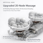 Back & Neck Massager with Heat for Pain Relief, 3D Deep Kneading Massage - Image 7