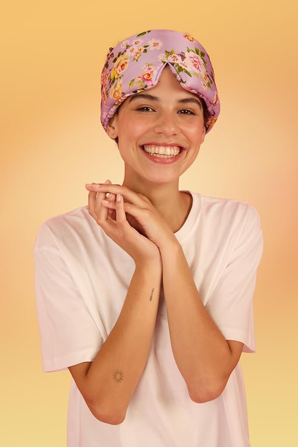 Glow People Silk Sleep Mask – 100% Mulberry Silk Eye Mask - Image 6