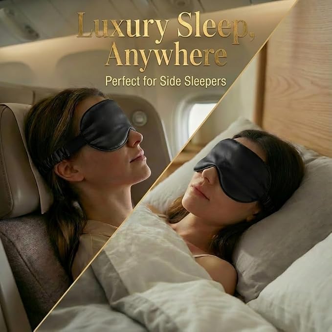 MATASSE 100% Mulberry Silk Sleep Mask 22 Momme Grade 6A - Image 8