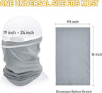 TICONN Neck Gaiter Face Cover Scarf, Neck Warmer Breathable Sun & Wind-proof - Image 4