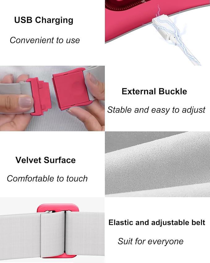 Electric Heating Pad, Portable Cordless Menstrual Heating Pad - Image 6