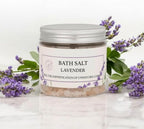 Himalayan Bath Salt with Lavender Petals, Essential Oil & Epsom Salt– 170 Grams by Unknown