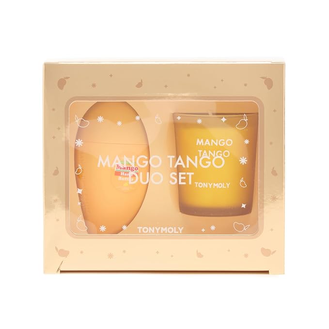 TONYMOLY Mango Tango Duo Gift Set – Nourishing Mango Hand Butter by TONYMOLY