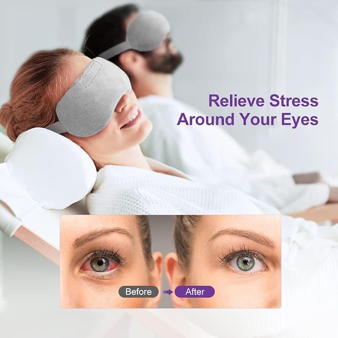 Umisleep Lavender Eye Mask, Aromatherapy Weighted Sleep Mask - Image 3