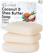 O NATURALS 3-Pack Organic Soap Bar 4oz each-100% Vegan Cold Process Body Wash by ONATURALS