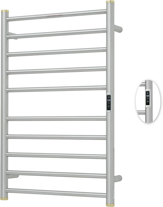 Electric Towel Warmer Rack, Heating Towel Warmer, Timer & Temperature Control - Image 9