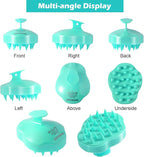 URTHEONE Hair Scalp Massager Shampoo Brush, Soft Silicone Hair Brush - Image 3