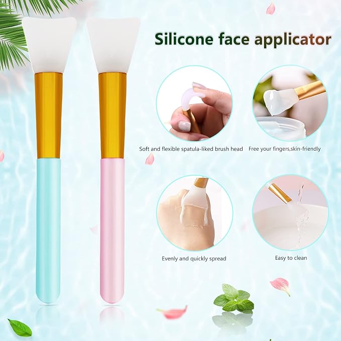 6 PCS Silicone Face Scrubber Brush Set - Image 4
