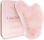 PLANTIFIQUE Rose Quartz Gua Sha Tool – Anti-Aging Face Massager & Jawline Shaper - Image 7