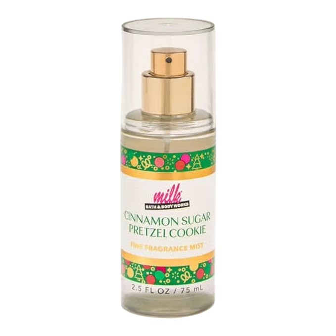 Bath and Body Works Cinnamon Sugar Pretzel Cookie Fine Fragrance Mist Travel by BathBodyWorks