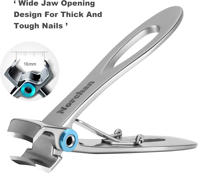 Large Nail Clippers Set, 5-Piece Sharp Toenail and Fingernail Clippers - Image 3