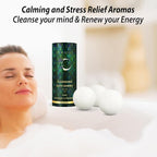 Sage Bath Bombs Spiritual Bath Energy Clearing Protection Shielding Smokeless - Image 2